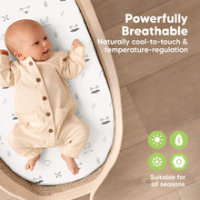 Load image into Gallery viewer, 2-Pack Isla Fitted Bassinet Sheets (Nordic)
