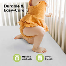 Load image into Gallery viewer, Isla Fitted Crib Sheets (French Gray)
