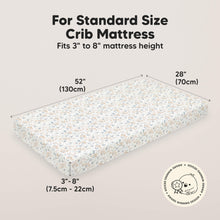 Load image into Gallery viewer, Isla Fitted Crib Sheets (Prairie)
