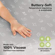 Load image into Gallery viewer, Isla Fitted Mini Crib Sheets
