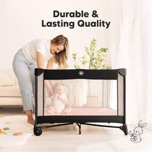 Load image into Gallery viewer, Isla Fitted Mini Crib Sheets (Cameo)
