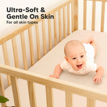 Load image into Gallery viewer, 2-Pack Isla [Protect+] Waterproof Crib Sheets (Cameo)
