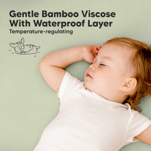 Load image into Gallery viewer, 2-Pack Isla [Protect+] Waterproof Mini Crib Sheets (Foxtrot)
