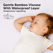 Load image into Gallery viewer, 2-Pack Isla [Protect+] Waterproof Mini Crib Sheets (Lilac)
