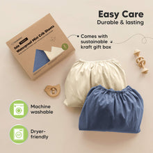 Load image into Gallery viewer, 2-Pack Isla [Protect+] Waterproof Mini Crib Sheets (Maritime)

