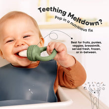 Load image into Gallery viewer, 2-Pack Lil’Prep Baby Feeders (Soft Fern)
