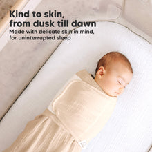 Load image into Gallery viewer, Kind to skin, from dusk till dawn - Made with delicate skin in mind, for uninterrupted sleep

