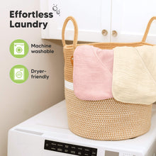 Load image into Gallery viewer, 2-Pack Lyra Muslin Hooded Towels (Rose Ivory)
