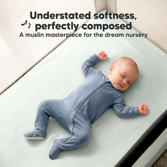 2-Pack Lyra Muslin Mini Crib Sheets