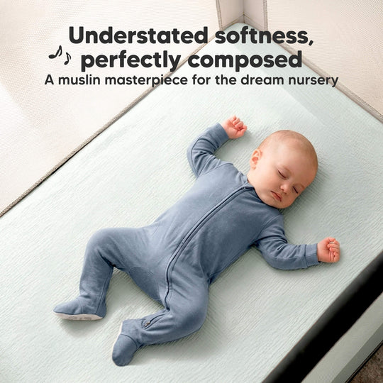 2-Pack Lyra Muslin Mini Crib Sheets
