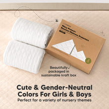 Load image into Gallery viewer, Cute &amp; Gender-Neutral Colors For Girls &amp; Boys - Perfect for a variety of nursery themes (Beautifully packaged in sustainable kraft box)
