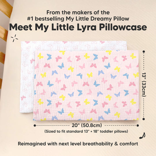 2-Pack My Little Lyra Pillowcases (Flutter)