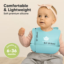Load image into Gallery viewer, 2-Pack Prep Silicone Bibs
