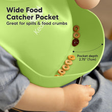 Load image into Gallery viewer, 2-Pack Prep Silicone Bibs
