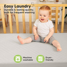Load image into Gallery viewer, 2-Pack Mavy Protect+ Waterproof Crib Mattress Protector (Sage)
