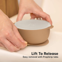 Load image into Gallery viewer, 2-Pack Prep Silicone Suction Bowls (Desert)
