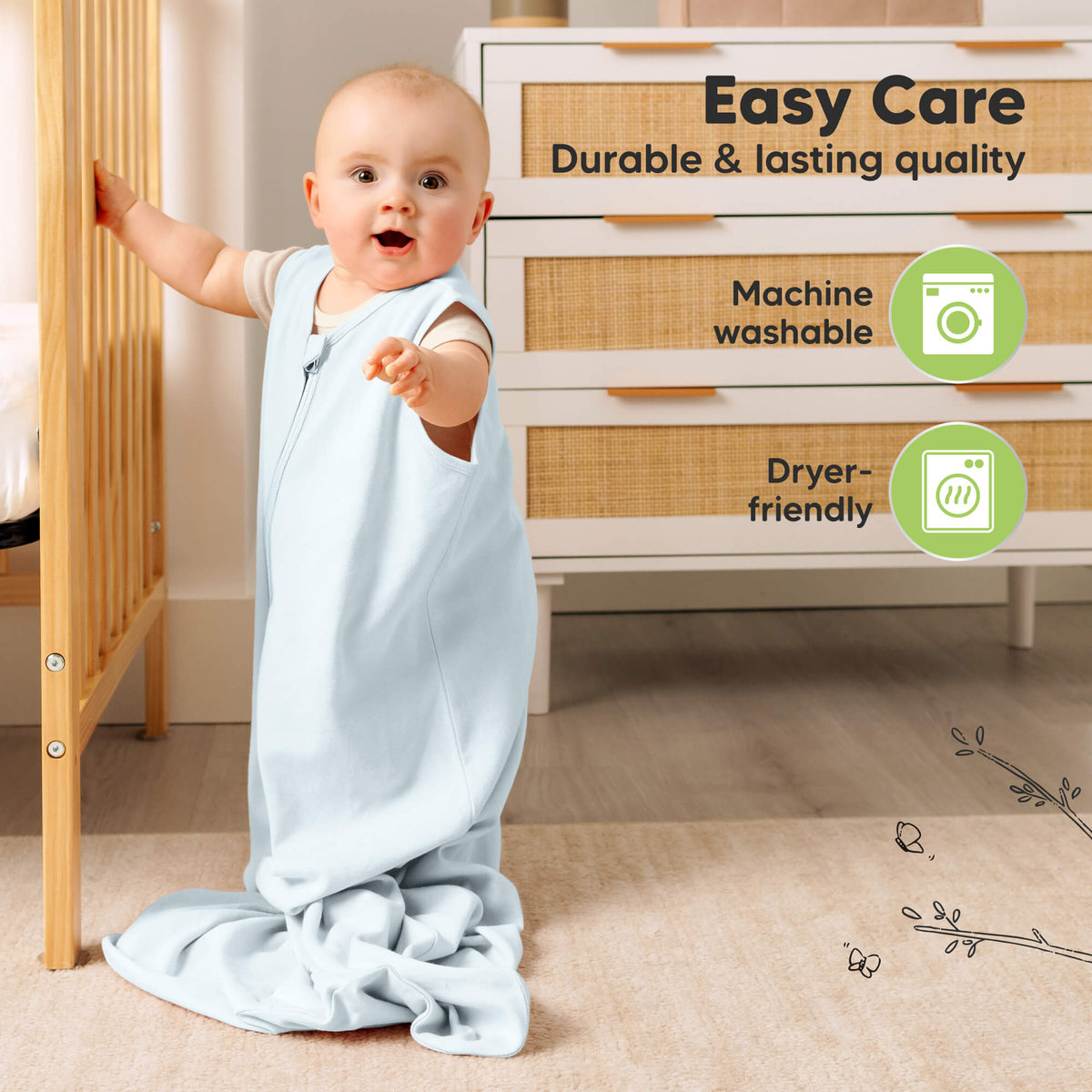 Easy care - durable and lasting quality (machine washable and dryer-friendly) 47139689791674