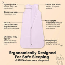 Load image into Gallery viewer, 2-Pack Snooze Sleep Sacks (Lilac)
