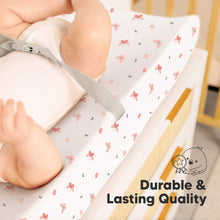 Load image into Gallery viewer, 2-Pack Soothe Changing Pad Covers (Butterflies)
