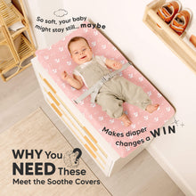 Load image into Gallery viewer, 2-Pack Soothe Changing Pad Covers (Dreamland)
