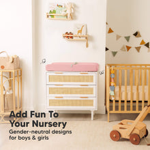 Load image into Gallery viewer, 2-Pack Soothe Changing Pad Covers (Rose)
