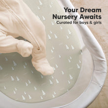 Load image into Gallery viewer, 2-Pack Soothe Fitted Bassinet Sheets (Pine Grove)
