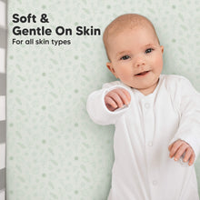 Load image into Gallery viewer, Soothe Fitted Crib Sheet (Tropic Oasis)
