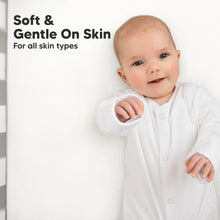 Load image into Gallery viewer, Soothe Fitted Crib Sheet (Soft White)
