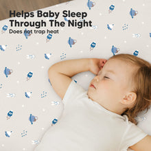 Load image into Gallery viewer, Soothe Fitted Mini Crib Sheet (Cosmo)
