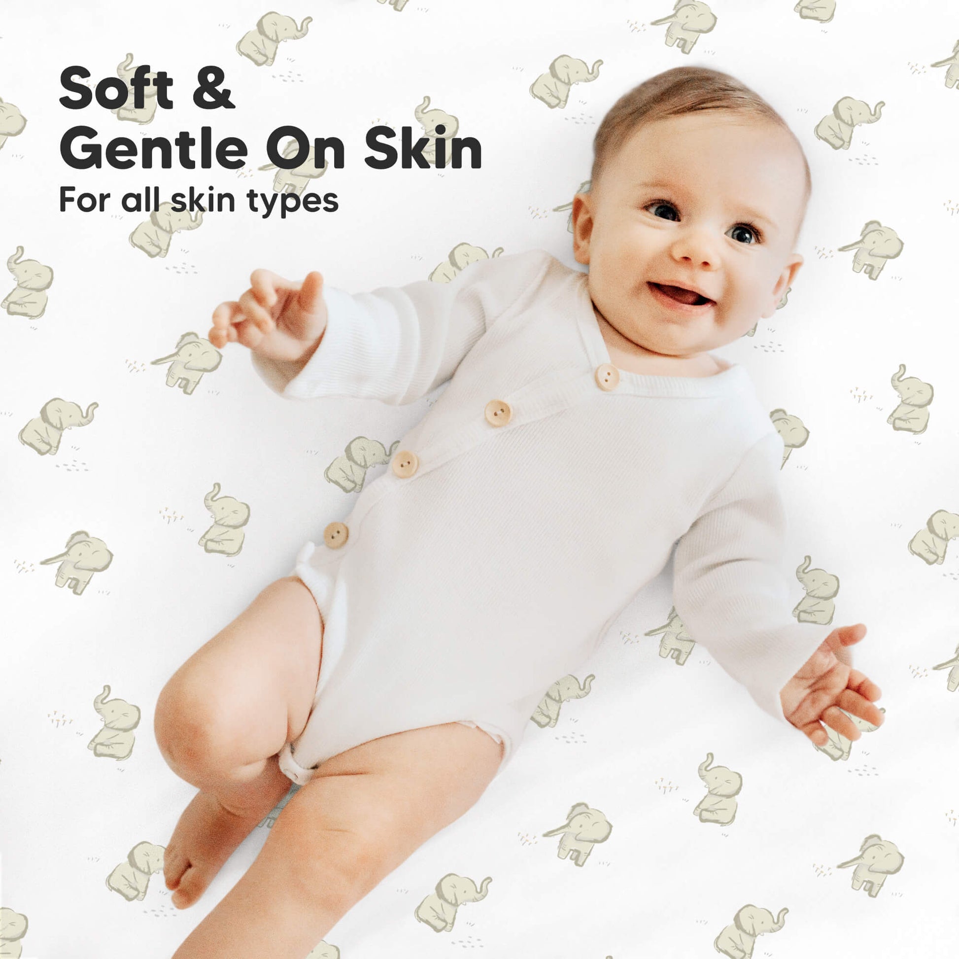 Soft & Gentle On Skin - For all skin types
 29635966107834