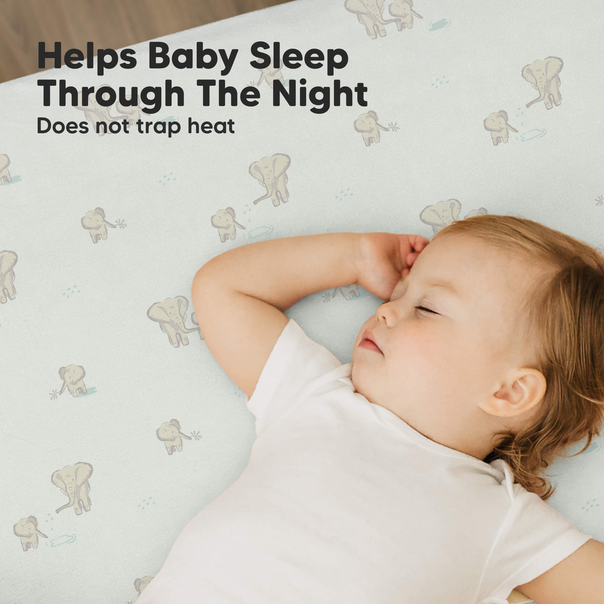 Helps Baby Sleep Through The Night - Does not trap heat 31958491201722