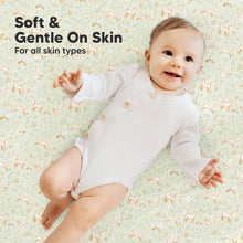 Load image into Gallery viewer, Soothe Fitted Mini Crib Sheet (Foxtrot)
