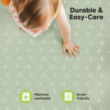 Load image into Gallery viewer, Soothe Fitted Mini Crib Sheet (Lunaris)
