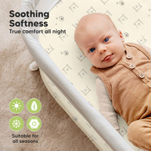 Load image into Gallery viewer, 2-Pack Soothe [Protect+] Waterproof Bassinet Sheets (Bumble Bear)
