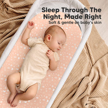 Load image into Gallery viewer, 2-Pack Soothe [Protect+] Waterproof Bassinet Sheets (Butterflies)
