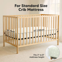 Load image into Gallery viewer, 2-Pack Soothe [Protect+] Waterproof Crib Sheets (Herb)
