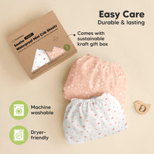 Load image into Gallery viewer, 2-Pack Soothe [Protect+] Waterproof Mini Crib Sheets (Butterflies)
