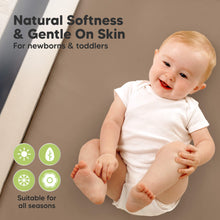 Load image into Gallery viewer, 2-Pack Soothe [Protect+] Waterproof Mini Crib Sheets (Latte)
