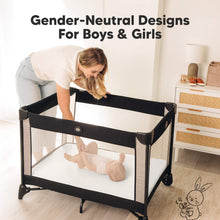 Load image into Gallery viewer, 2-Pack Soothe [Protect+] Waterproof Mini Crib Sheets (Soft White)
