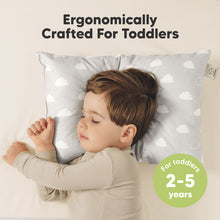 Load image into Gallery viewer, 2-Pack Toddler Pillows Without Pillowcase (Cloud)
