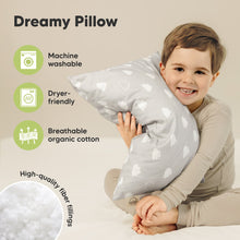 Load image into Gallery viewer, 2-Pack Toddler Pillows Without Pillowcase (Cloud)
