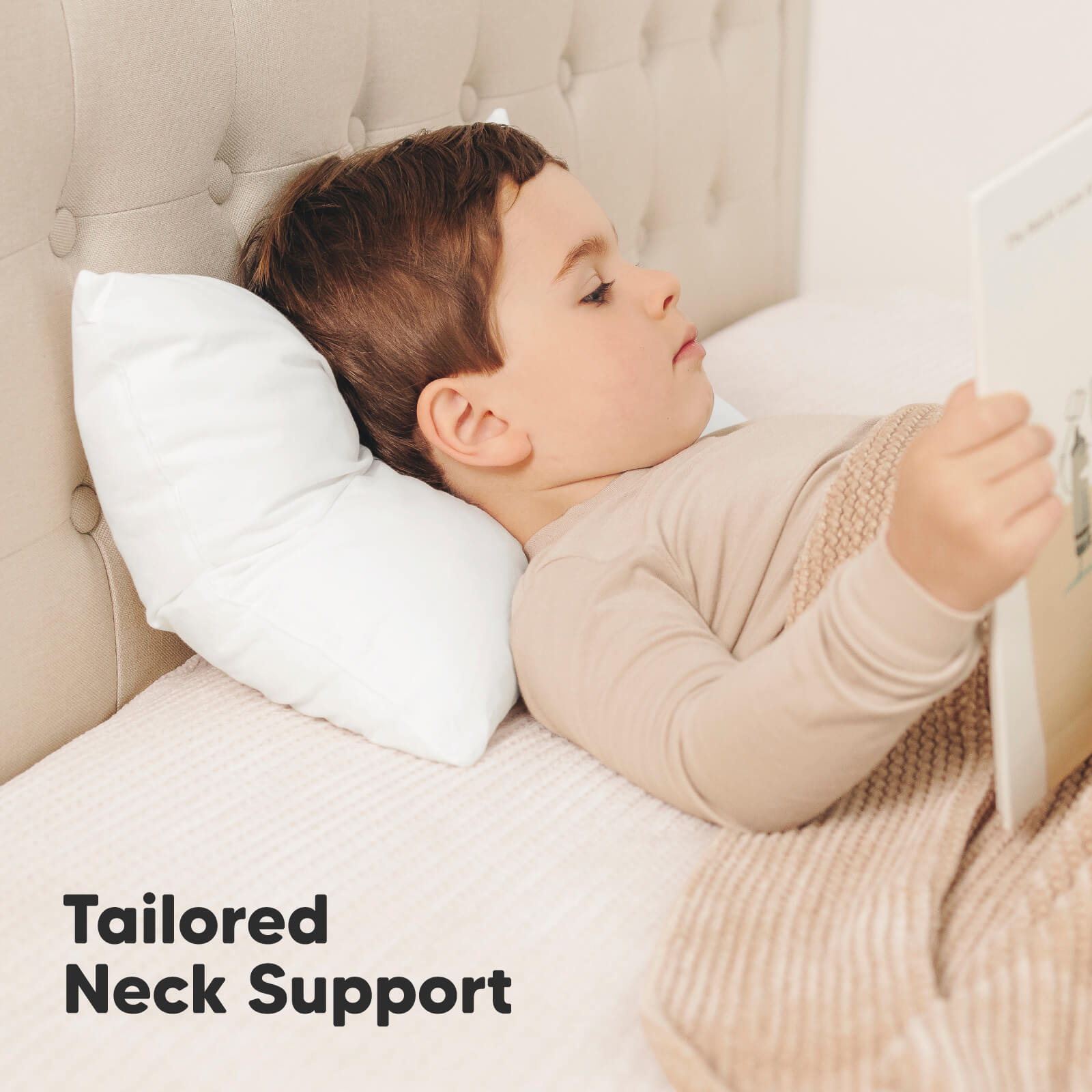 Tailored to provide proper neck support. 27620610638010