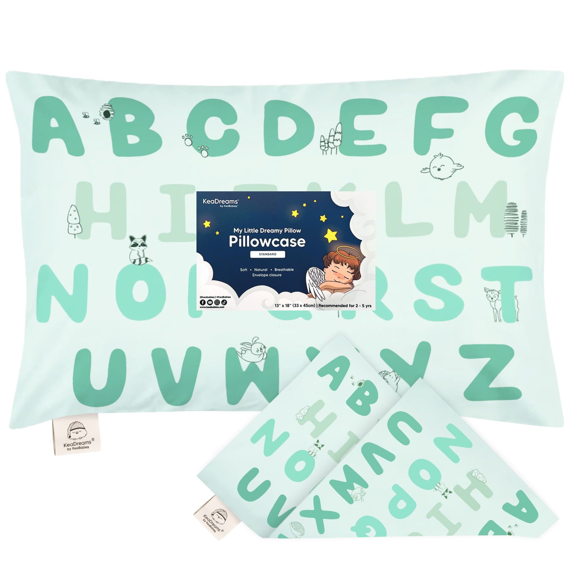Printed Toddler Pillowcase 13X18" 25591609393338