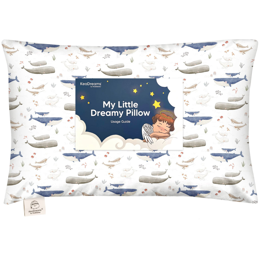 Toddler Pillow with Pillowcase (Marine)