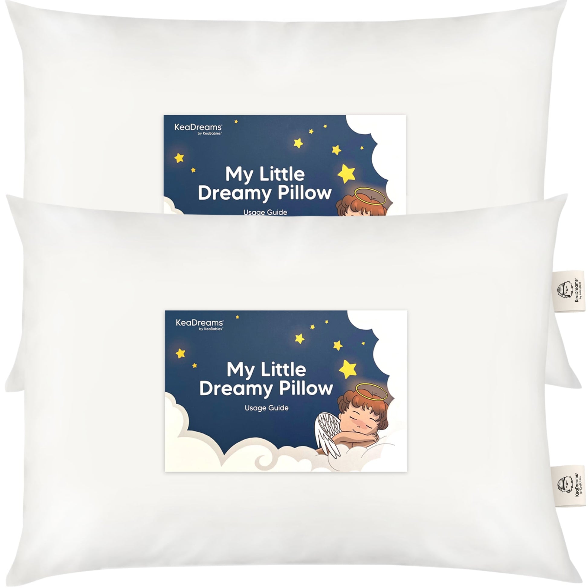 2-Pack Jumbo Toddler Pillows Without Pillowcase 27784245903546