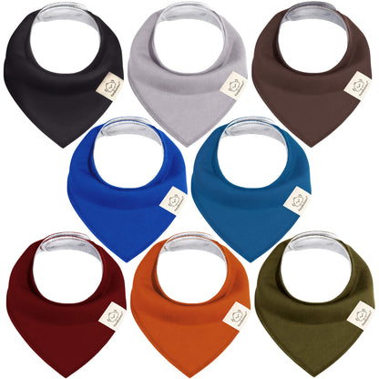 8-Pack Organic Bandana Bibs (Boy) 25812004339898