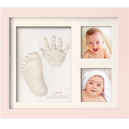 Baby Handprint & Footprint Keepsake Solo Frame 25830716539066