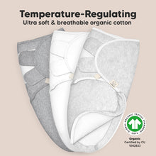 Load image into Gallery viewer, 3-Pack Soothe Zippy Swaddle Wrap (Cloud)
