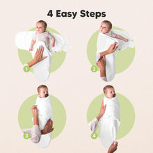 Load image into Gallery viewer, 3-Pack Soothe Zippy Swaddle Wrap (Cloud)
