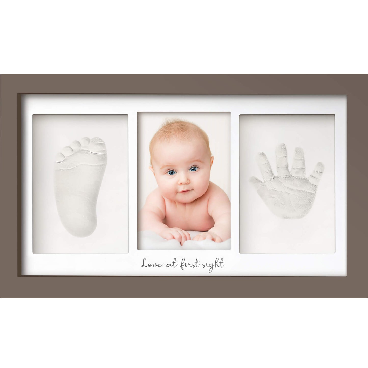 Baby Handprint & Footprint Keepsake Duo Frame 25875091259578